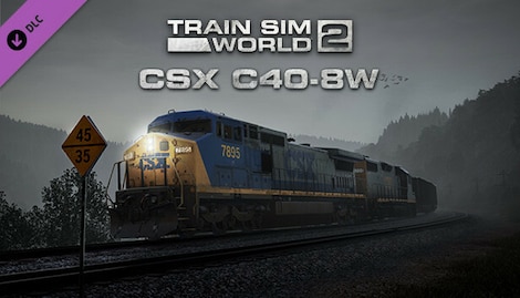 Train Sim World 2: CSX C40-8W Loco (PC) - Steam Key - GLOBAL - 0