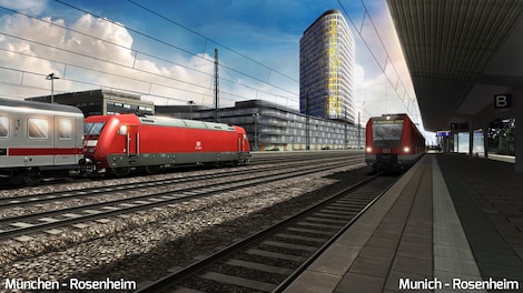Train Simulator: Munich - Rosenheim Route Steam Key GLOBAL - 6
