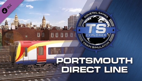 Train Simulator: Portsmouth Direct Line: London Waterloo - Portsmouth Route Add-On (PC) - Steam Gift - EUROPE - 0
