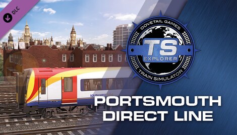 Train Simulator: Portsmouth Direct Line: London Waterloo - Portsmouth Route Add-On (PC) - Steam Gift - NORTH AMERICA - 0
