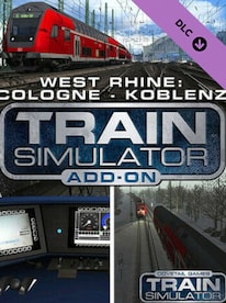 Train Simulator: West Rhine: Cologne - Koblenz Route Add-On (PC) - Steam Key - GLOBAL - 1