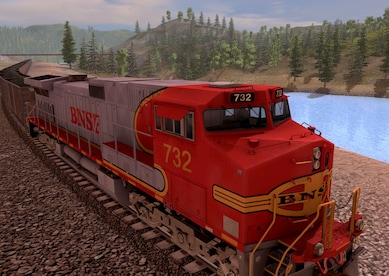 Trainz Driver 2016 - Trainz Driver : BNSF GE Dash-9 44CW Warbonnet Steam Key GLOBAL - 5
