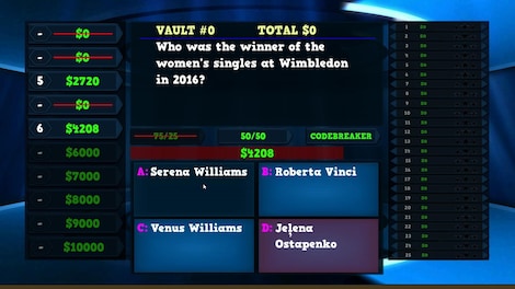 Trivia Vault: Tennis Trivia (PC) - Steam Key - GLOBAL - 3