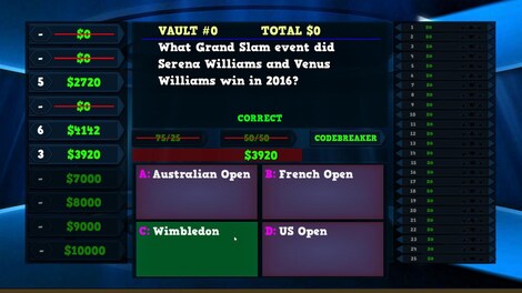 Trivia Vault: Tennis Trivia (PC) - Steam Key - GLOBAL - 6