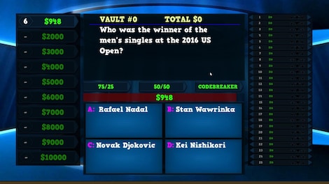 Trivia Vault: Tennis Trivia (PC) - Steam Key - GLOBAL - 4
