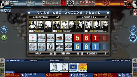 Twilight Struggle Steam Key GLOBAL - 10