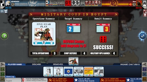 Twilight Struggle Steam Key GLOBAL - 0
