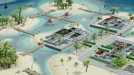 Two Point Hospital: Pebberley Island Steam Key CIS - 9