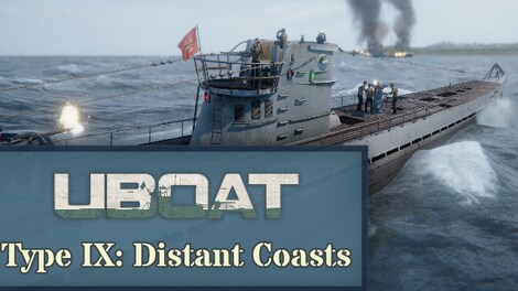 UBOAT - Type IX: Distant Coasts (PC) - Steam Gift - GLOBAL - 0