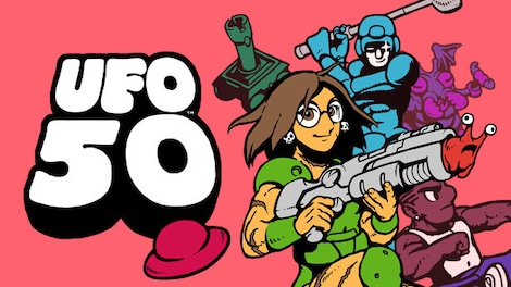 UFO 50 (PC) - Steam Gift - GLOBAL - 0