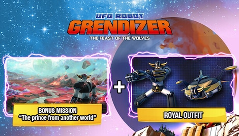 UFO ROBOT GRENDIZER - The Feast of the Wolves - Digital Deluxe Upgrade (PC) - Steam Gift - GLOBAL - 3
