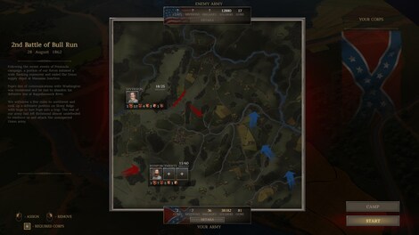Ultimate General: Civil War (PC) - Steam Gift - RU/CIS - 15