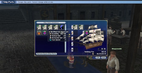 Uncharted Waters Online: 2nd Age - Life is One Big Adventure Item Pack Steam Key GLOBAL - 7