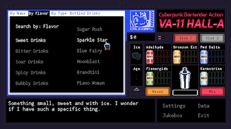 VA-11 Hall-A: Cyberpunk Bartender Action Steam Key GLOBAL - 3