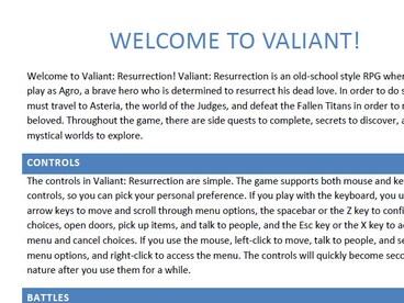 Buy Valiant - Official Guide Steam Key CIS | Best Price 💸 G2A.COM