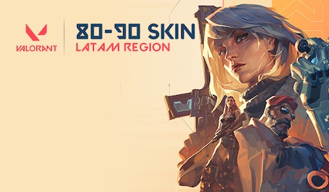 Valorant Account 80-90 Skins LATAM Region (PC) - Valorant Account - GLOBAL - 0