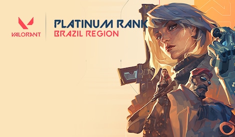 Valorant Account PLATINUM Rank Brazil Server (PC) - Valorant Account - GLOBAL - 0
