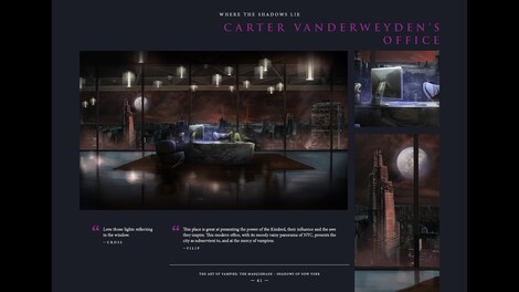 Vampire: The Masquerade - Shadows of New York Artbook (PC) - Steam Key - GLOBAL - 5