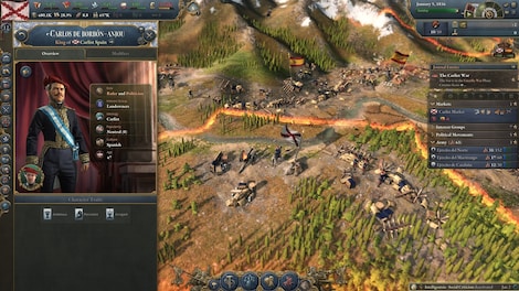 Victoria 3: Iberian Twilight - Immersion Pack (PC) - Steam Key - EUROPE - 3