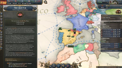 Victoria 3: Iberian Twilight - Immersion Pack (PC) - Steam Key - GLOBAL - 4