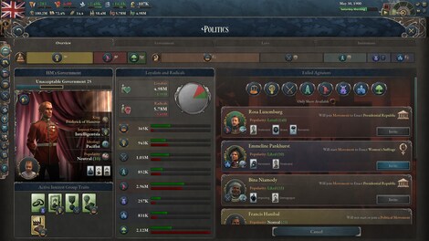 Victoria 3: Voice of the People (PC) - Steam Key - TURKEY - 7