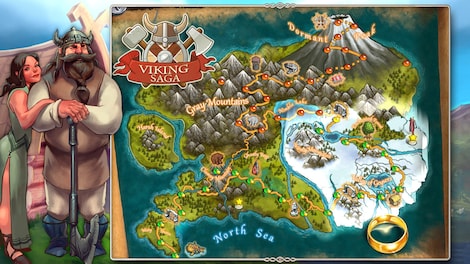Viking Saga: The Cursed Ring Steam Key GLOBAL - 3