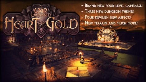 War for the Overworld: Heart of Gold Steam Key GLOBAL - 14