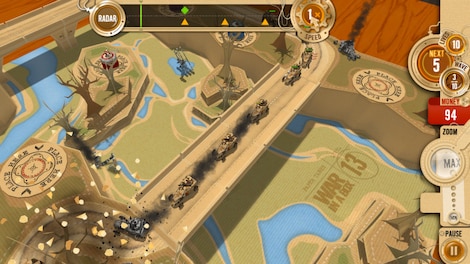 War in a Box: Paper Tanks Steam Key GLOBAL - 6