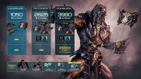 Warframe Atlas Prime Access: Accessories Pack (DLC) - Steam Key - GLOBAL - 3