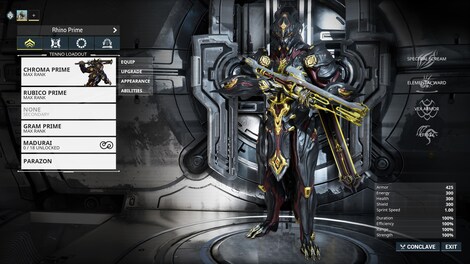 Warframe: Prime Vault – Zephyr & Chroma Dual Pack (PC) - Steam Gift - GLOBAL - 6