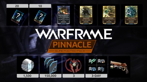 Warframe: Sure Footed Pinnacle Pack Steam Key GLOBAL - 5