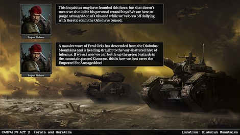 Warhammer 40,000 : Armageddon - Ork Hunters Steam Key GLOBAL - 5