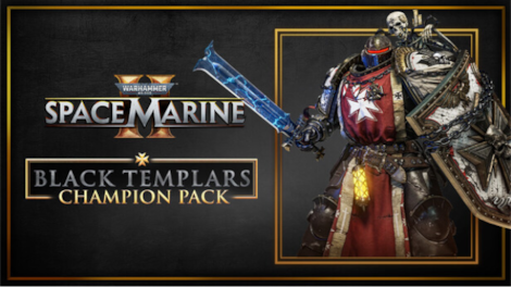Warhammer 40,000: Space Marine 2 - Black Templars Champion Pack (PC) - Steam Gift - GLOBAL - 0