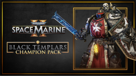 Warhammer 40,000: Space Marine 2 - Black Templars Champion Pack (PC) - Steam Key - NORTH AMERICA - 0