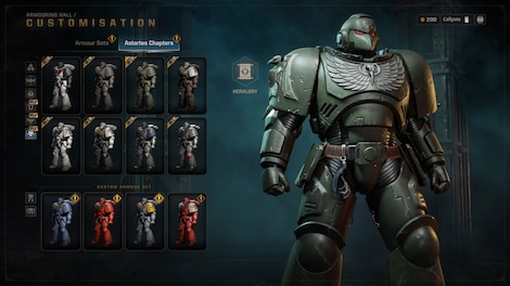 Warhammer 40,000: Space Marine 2 - Raven Guard Cosmetic Pack (PC) - Steam Gift - EUROPE - 4