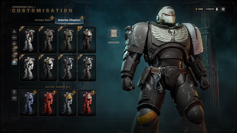 Warhammer 40,000: Space Marine 2 - Raven Guard Cosmetic Pack (PC) - Steam Gift - EUROPE - 3