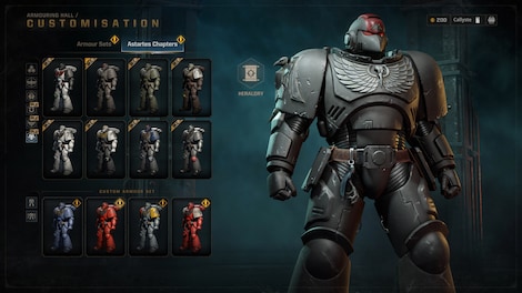 Warhammer 40,000: Space Marine 2 - Raven Guard Cosmetic Pack (PC) - Steam Gift - GLOBAL - 5