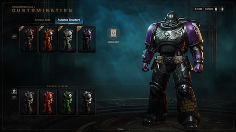 Warhammer 40,000: Space Marine 2 - Salamanders Cosmetic Pack (PC) - Steam Gift - GLOBAL - 3