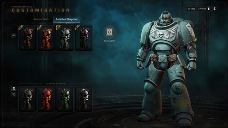 Warhammer 40,000: Space Marine 2 - Salamanders Cosmetic Pack (PC) - Steam Gift - GLOBAL - 4