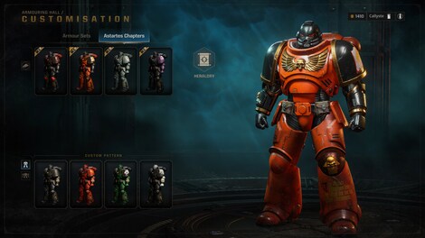 Warhammer 40,000: Space Marine 2 - Salamanders Cosmetic Pack (PC) - Steam Gift - GLOBAL - 6