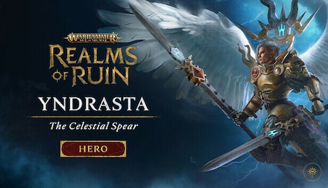 Warhammer Age of Sigmar: Realms of Ruin - The Yndrasta, Celestial Spear Pack (PC) - Steam Gift - EUROPE - 0