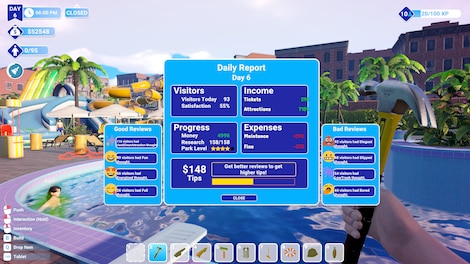 Waterpark Simulator (PC) - Steam Account - GLOBAL - 13