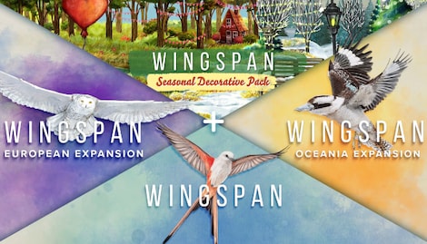 Wingspan + European Expansion + Oceania Expansion + Seasonal Decorative Pack (Xbox One) - Xbox Live Key - ARGENTINA - 0