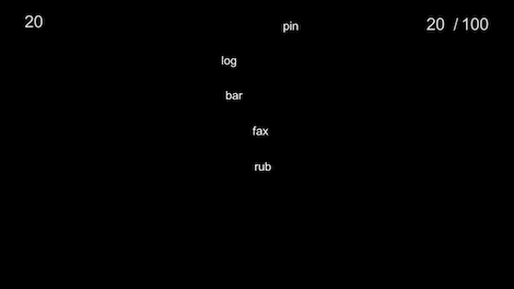 Word Typing Game Steam Key GLOBAL - 3