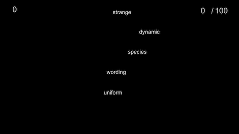 Word Typing Game Steam Key GLOBAL - 10