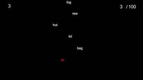 Word Typing Game Steam Key GLOBAL - 7