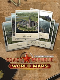 Workers & Resources: Soviet Republic - World Maps (PC) - Steam Gift - GLOBAL - 1