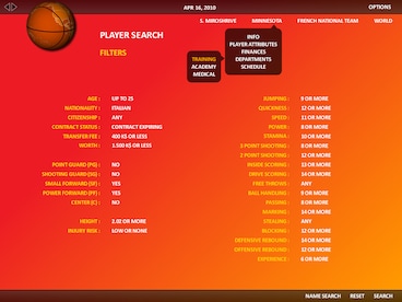 World Basketball Manager 2010 Steam Gift GLOBAL - 8