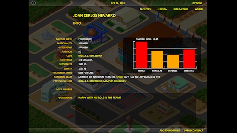 World Basketball Tycoon Steam Key GLOBAL - 13