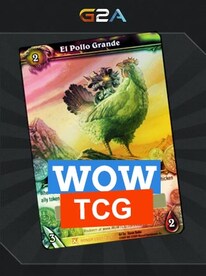 World of Warcraft TCG El Pollo Grande Card Code World of Warcraft Trading Card EUROPE - 2